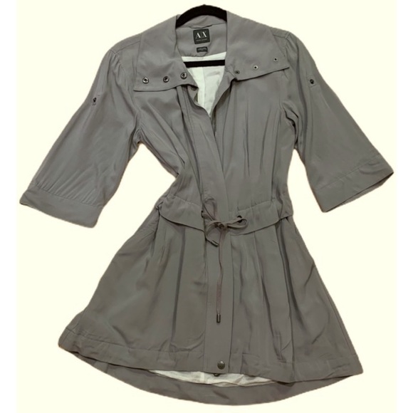 Armani Exchange Anorak Silky & chic anorak Perfect For Spring Size S - Picture 11 of 14